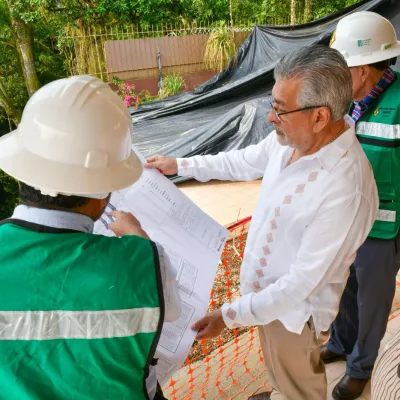 Supervisa Alberto Islas avances de la obra pública 2025