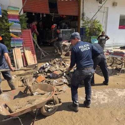 Se integra Plan Tajín a las labores de limpieza y restauración de Poza Rica con más mil elementos