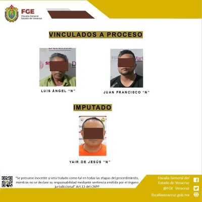 En Córdoba, UECS obtiene una vinculación a proceso y en Poza Rica una imputación, ambas por secuestro agravado