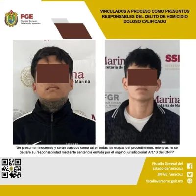 Ratifican prisión preventiva a presuntos responsables de homicidio en Boca del Río