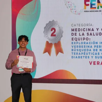 Delegación veracruzana destaca en la Feria Mexicana de Ciencias e Ingenierías 2026