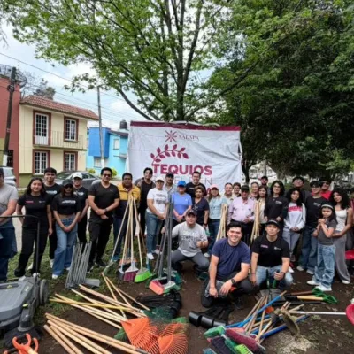 Llegan Tequios Municipales al Fovissste; se realizó jornada integral de limpieza