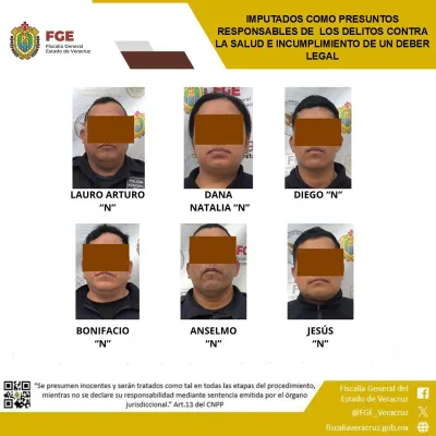 FGE logra prisión preventiva contra seis policías detenidos en cateo en Coscomatepec de Bravo