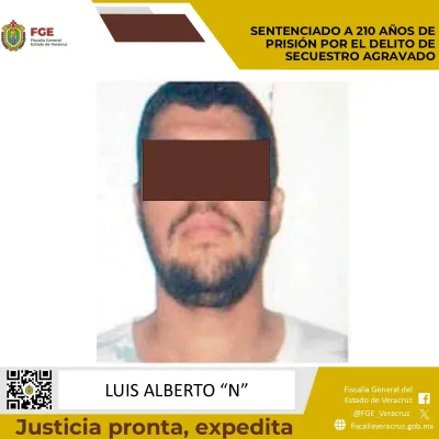 Sentencia histórica, 210 años contra secuestrador en Poza Rica