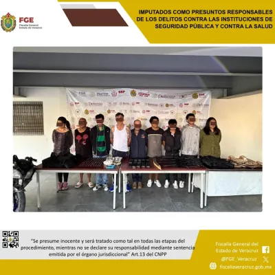 Golpe al crimen en Veracruz: Fiscalía General del Estado ejecuta 115 mandamientos judiciales en una semana