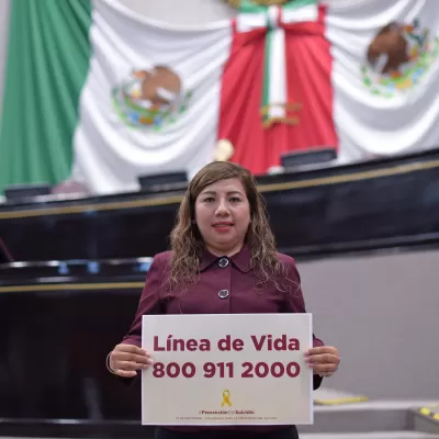 Propone diputada fortalecer en escuelas acciones para prevención del suicidio