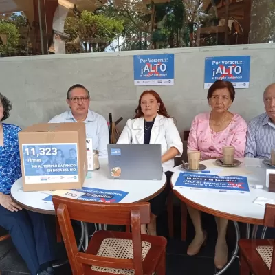 Organizaciones civiles rechazan apertura de templo satánico en Boca del Río, piden a autoridades no otorgar la autorización para su construcción 